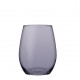 Amber ποτήρι για λευκό κρασί από γυαλί σε μωβ χρώμα σετ έξι τεμαχίων 8.05x10.2 εκ
