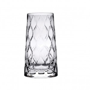 Γυάλινο ποτήρι νερού Leafy σετ των έξι τεμαχίων 8x15 εκ