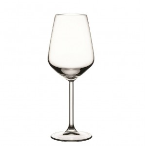 Allegra  γυάλινο ποτήρι κρασιού 340 ml σετ έξι τεμαχίων 8.35x 21.7 εκ