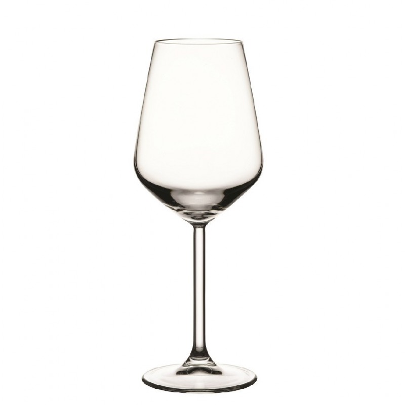 Allegra γυάλινο ποτήρι κρασιού 340ml σετ 6 τεμαχίων 8.35x21.7 εκ