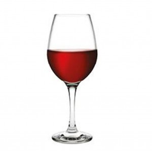 Amber γυάλινο ποτήρι κρασιού σετ των δώδεκα 8x20 εκ