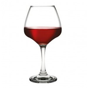 Risus διάφανο ποτήρι κρασιού από γυαλί σετ έξι τεμαχίων 10.8x20.7 εκ