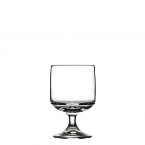 Tower ποτήρι κρασιού γυάλινο διάφανο σετ έξι τεμαχίων 7.2x11.2 εκ