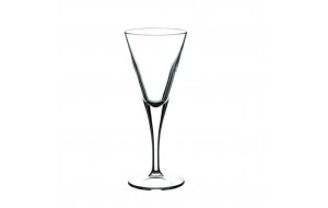 V-Line γυάλινο ποτήρι κολωνάτο κρασιού διάφανο σετ έξι τεμαχίων 8.1x8.1x20 εκ