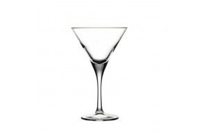 V line γυάλινο ποτήρι για martini σετ των έξι τεμαχίων 11x18 εκ