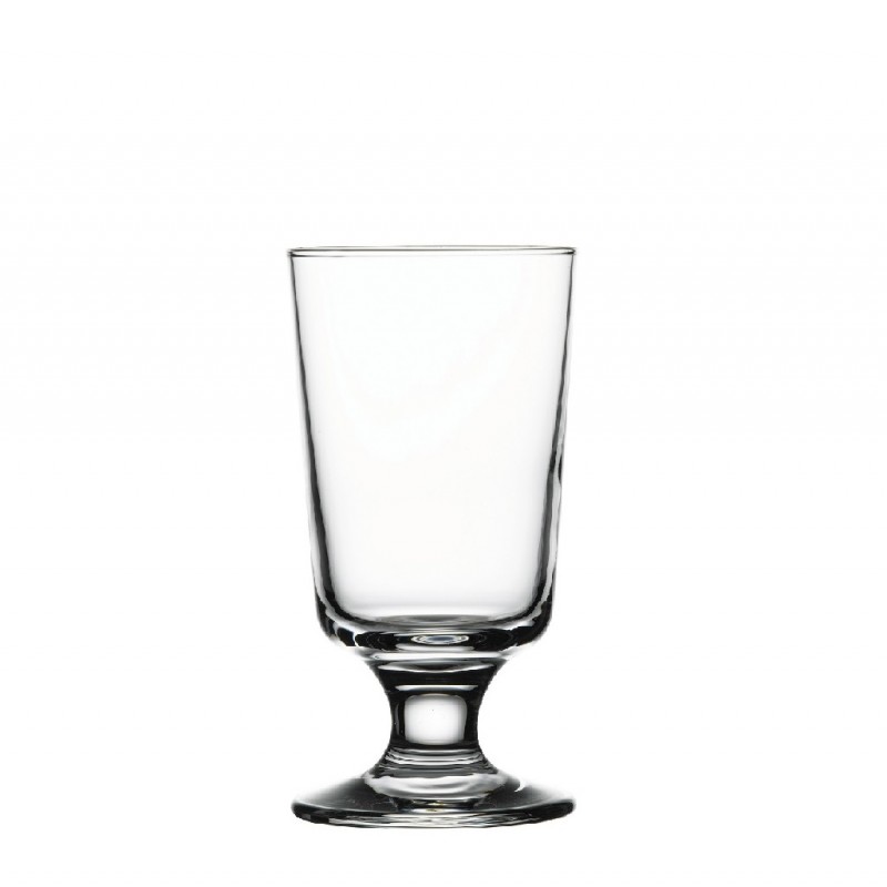 Γυάλινο ποτήρ 220 ml ι σετ δώδεκα τεμαχίων 7x13.4 εκ