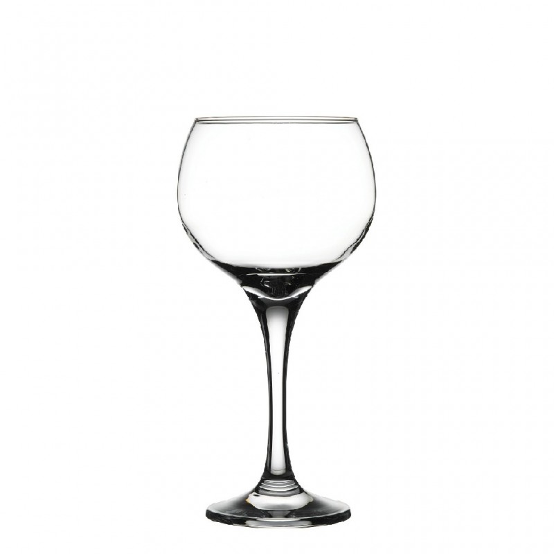 Ambassador ποτήρι κρασιού διάφανο από γυαλί σετ έξι τεμαχίων 10.8x21.4 εκ
