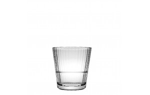 Ποτήρια για ουίσκι Grande Sunray από γυαλί σετ των δώδεκα τεμαχίων 9x10 εκ