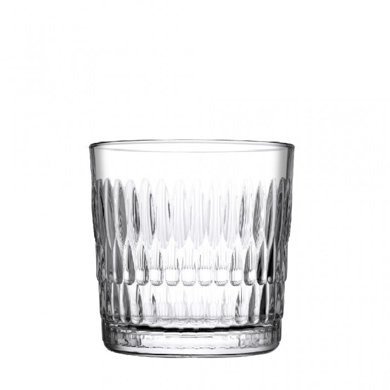 Rain γυάλινο ποτήρι ουίσκι 290 ml σετ έξι τεμαχίων 8.8x8.9 εκ