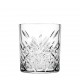 Timeless ποτήρι σκαλιστό διάφανο για ουίσκι σετ τεσσάρων τεμαχίων 8.3x10.6 εκ
