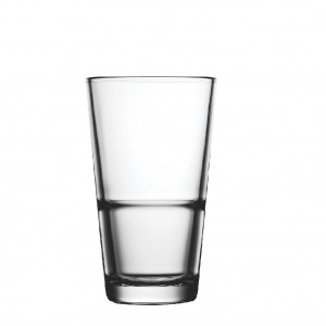 Grande ποτήρι διάφανο καθημερινής χρήσης σετ δώδεκα τεμάχια 12.8 εκ
