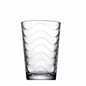 Toros διάφανο ποτήρι νερού σετ έξι τεμάχια 5.2x9.95 εκ