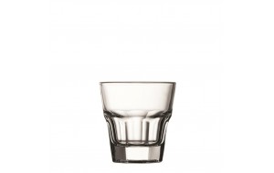 Casablanca ποτήρι χυμού διάφανο από γυαλί σετ τριών τεμαχίων 7.2x7.6 εκ