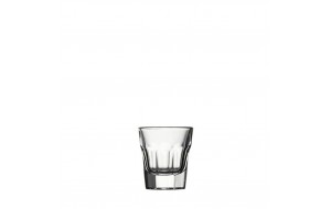 Casablanca ποτήρι για ρακή ή σφηνάκι διάφανο σετ δώδεκα τεμαχίων 4.8x5.5 εκ