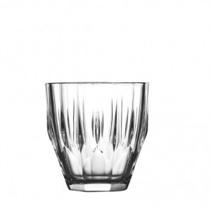 Diamond ποτήρι για ουίσκι γυάλινο σετ των έξι τεμαχίων 8x9 εκ