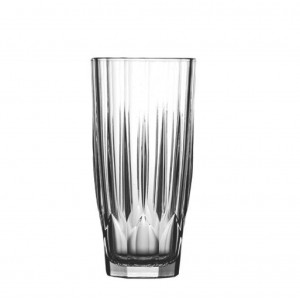 Γυάλινο ποτήρι νερού Diamond σετ των τεσσάρων 7x15 εκ