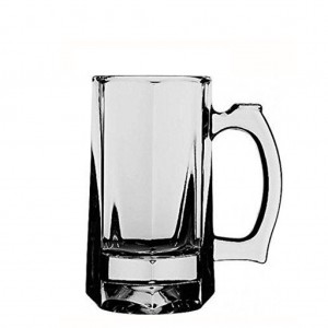 Pub διάφανο ποτήρι μπύρας γυάλινο σετ δύο τεμαχίων 11.95x14.9 εκ