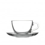 Basic φλυτζάνι και πιατάκι για cappuccino σετ των έξι 238 ml 14x7 εκ