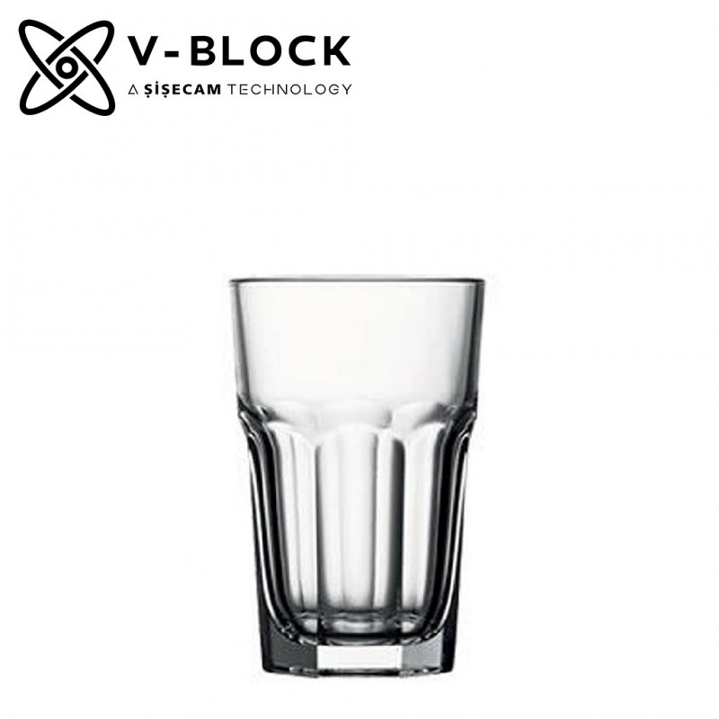 Casablanca V-Block ποτήρια χυμού σετ των έξι τεμαχίων 8x12 εκ