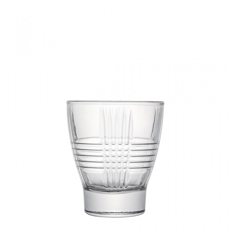 Γυάλινο ποτήρι ουίσκι Tavola crystal σετ των έξι τεμαχίων 9x10 εκ