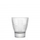 Γυάλινο ποτήρι ουίσκι Tavola crystal σετ των έξι τεμαχίων 9x10 εκ