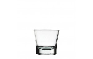Γυάλινο ποτήρι ουίσκι Zip σετ των έξι τεμαχίων 9x8 εκ
