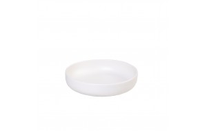 Terra Matt Cream πιάτο λευκό ματ βαθύ σετ έξι τεμάχια 20x4.5 εκ