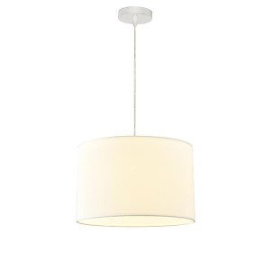 ΦΩΤΙΣΤΙΚΟ ΚΡΕΜΑΣΤΟ ΥΦΑΣΜΑ 1XΕ27 MAX 40WΦ380ΧH240mm ΛΕΥΚΟ ARTE ILLUMINA SOHO