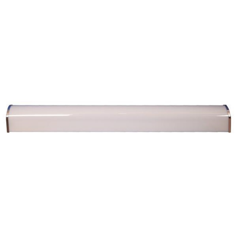 Φωτιστικό μπάνιου led ip44 νίκελ αλουμινίου 6.5x60.5 εκ Φωτιστικό μπάνιου led ip44 νίκελ αλουμινίου 6.5x60.5 εκ