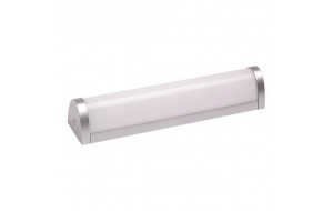Φωτιστικό μπάνιου led ip44 νίκελ ματ αλουμινίου 6.6x60.4 εκ