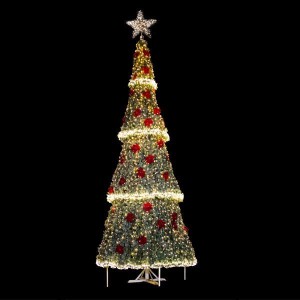 Δέντρο χριστουγεννιάτικο με 6500 led εξωτερικού χώρου 500 εκ