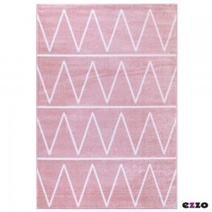 Enna χαλί ροζ χρώματος 120x170 εκ