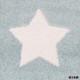 Παιδικό χαλί Fairytale Stars σε ανοιχτό μπλε χρώμα 133x190 εκ