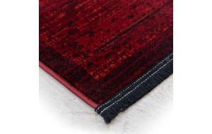 Χαλί Nomade με μοτίβο σε κόκκινη σκούρα απόχρωση 200x250 εκ