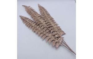 τεχνητο bush fern 85cm glitter bronze