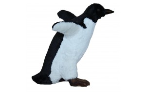STILL RUNNING PENGUIN ΜΕ ΓΟΥΝΑ 52*42*49CM WHITE/BLACK