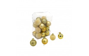 ΠΑΚΕΤΟ S/24 ΜΠΑΛΕΣ ΑΘΡΑΥΣΤΕΣ 4CM GOLD