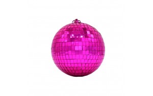 ΜΠΑΛΑ NEW DISCO 15CM FUSCHIA