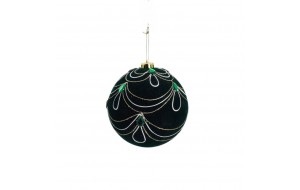 ΜΠΑΛΑ ΑΘΡΑΥΣΤΗ 15CM VELVET ROYAL CRYSTAL AVOCADO GREEN
