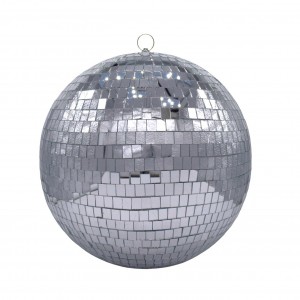 Disco χριστουγεννιάτικη μπάλα σε ασημί απόχρωση 30 εκ Disco χριστουγεννιάτικη μπάλα σε ασημί απόχρωση 30 εκ