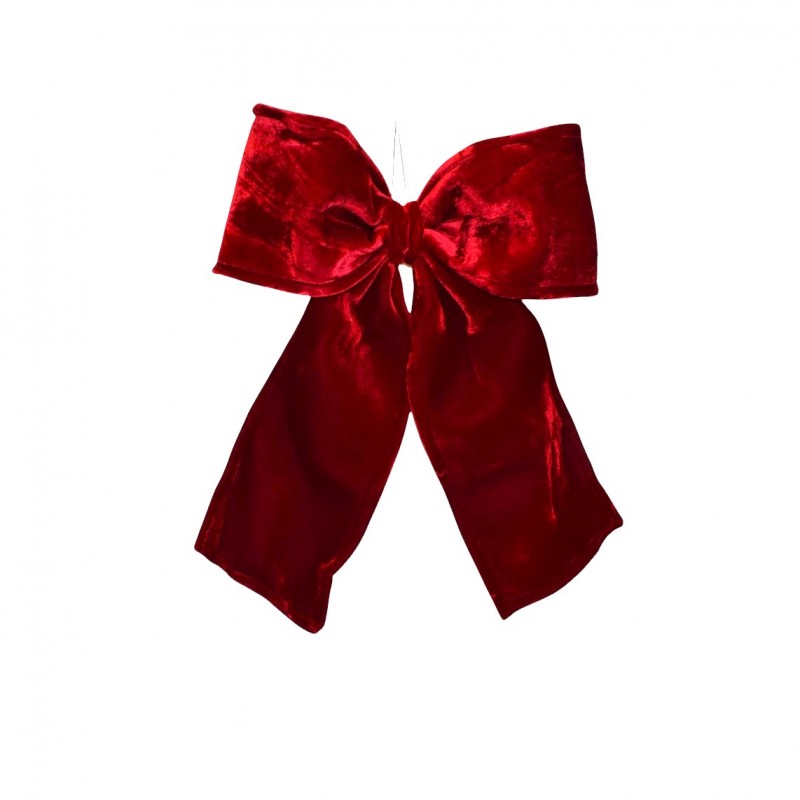 ΦΙΟΓΚΟΣ ΒΕΛΟΥΔΙΝΟΣ ΜΕ ΣΥΡΜΑ 60*70CM BORDEAUX