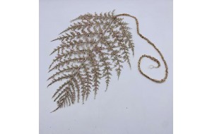 κρεμαστο φυλλο fern leaf 40*58*100cm champagne glitter