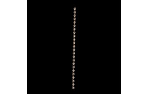 CRYSTAL BEADS CHAIN AB 14mm*50cm CLEAR