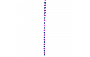 CRYSTAL BEADS CHAIN AB 14mm*50cm PURPLE/BLUE