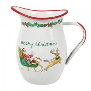 Κανάτα Santa’s Kitchen Χριστουγεννιάτικη Διακοσμητική 13x13x19 εκ Κανάτα Santa’s Kitchen Χριστουγεννιάτικη Διακοσμητική 13x13x19 εκ