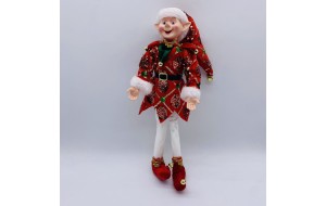 ξωτικο elf charm 45*8*13cm red/green