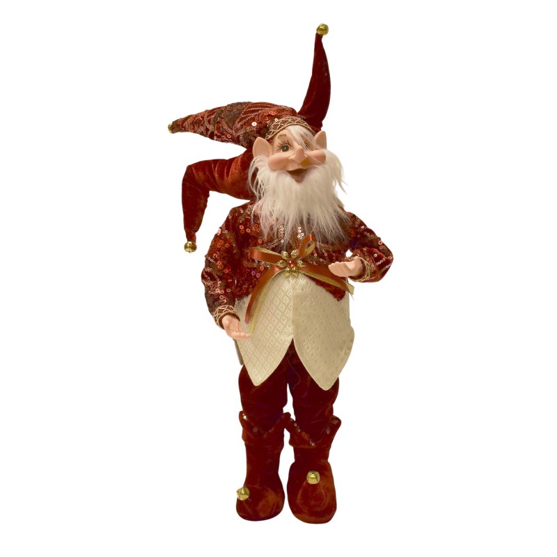 GOBLIN ELF 63CM ΜΠΟΡΝΤΩ