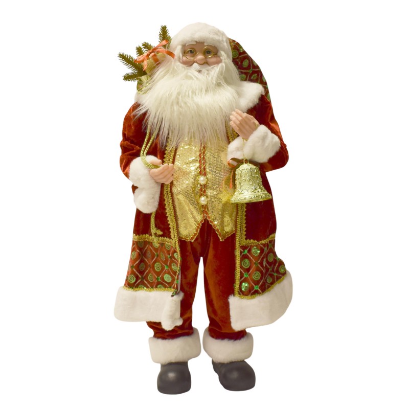 SANTA 90CM ΜΕ ΚΟΥΔΟΥΝΑ/ΔΩΡΑ CLASSIC