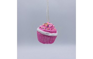 foam cupcake 6*7cm pink