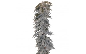 ΓΙΡΛΑΝΤΑ PE PINES/RATTAN MEDIUM LEAVES 200CM 111 TIPS FLOCKED